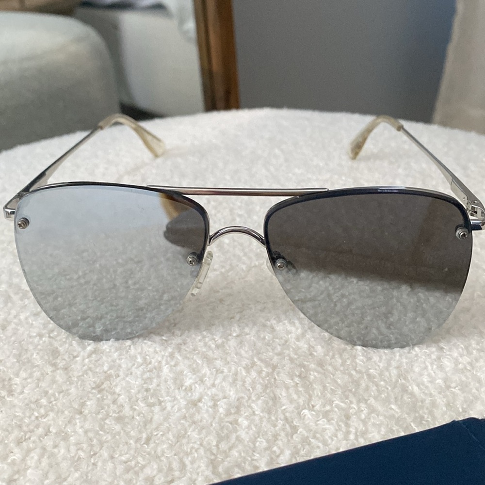 LE SPECS THE PRINCE MIRRORED SUNGLASSES